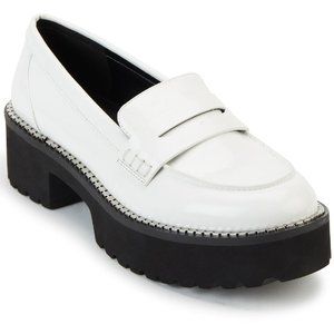 DKNY Womens Alz Slip On Flat Dressy Penny Loafers